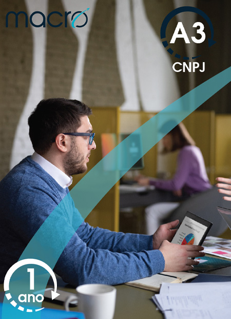 Certificado Digital E-CNPJ A3 – 1 ano