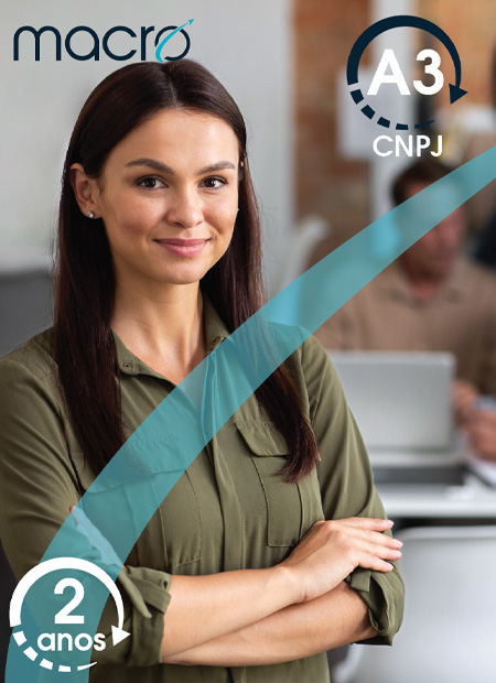 Certificado Digital E-CNPJ A3 – 2 anos