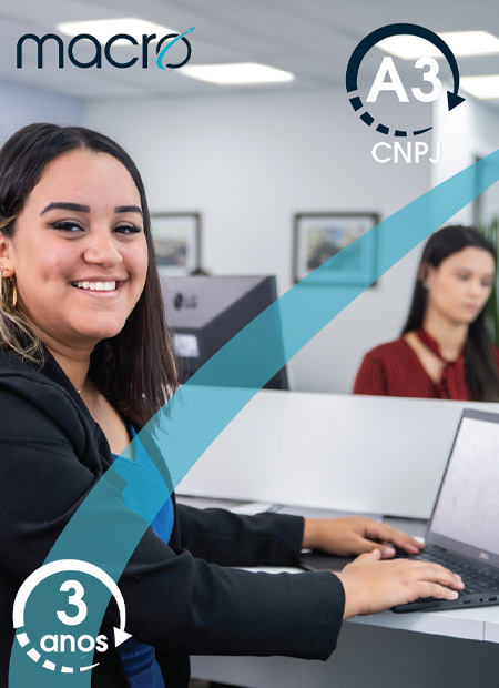 Certificado Digital E-CNPJ A3 – 3 anos