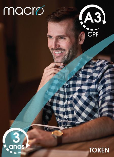 Certificado Digital E-CPF A3 – 3 anos – Token